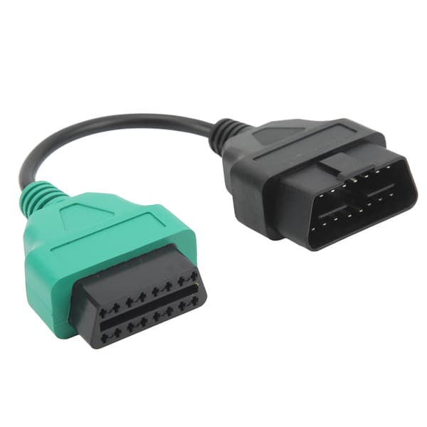 Grøn ABS OBD2 Diagnostisk Kabel Servostyring Scanner Erstatning til Fiat ECU Scan Tool
