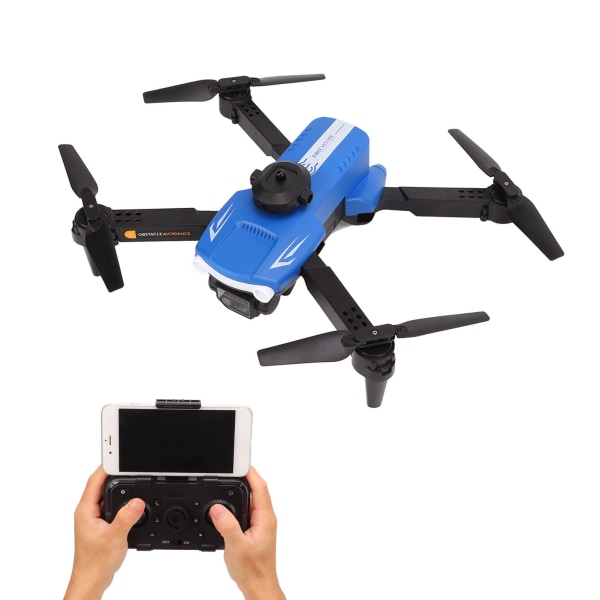 XT2 Alla sidor Hinder Undvikande Drone 4K Dubbelkamera Flygfotografi Fotografi Optiskt flöde Positionering Vikbar Quadcopter Leksaker Presenter Blå