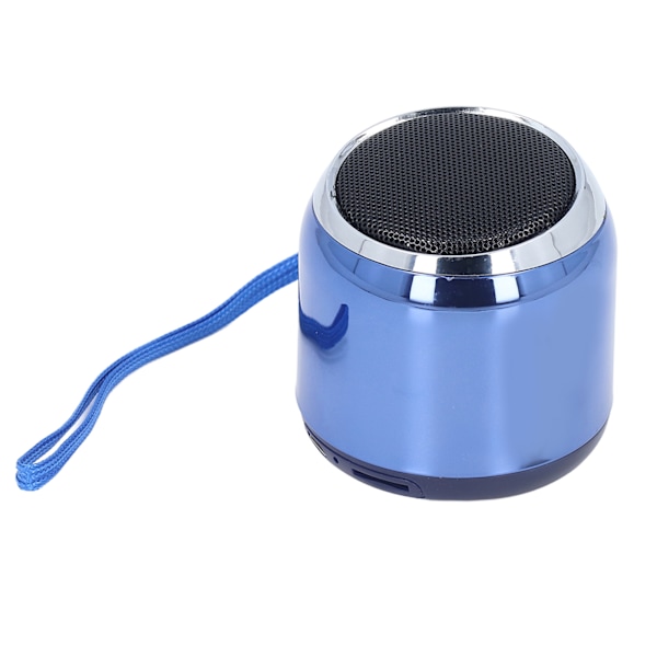 Trådlös högtalare Blå Stereo Surround Ljud Bärbar USB-laddning Enkel användning Subwoofer Bärbar högtalare
