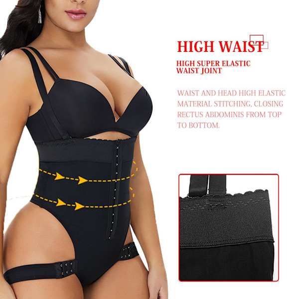 Trosbody Shapewear för Kvinnor, Tummy Control, Midjetränare, Butt Lifter, Kroppsformare
