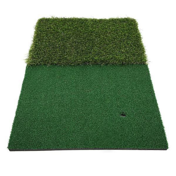 40x60cm 2-i-1 Innendørs Golf Putting Treningsmatte Flyttbar Golf Sving Treningsgreen