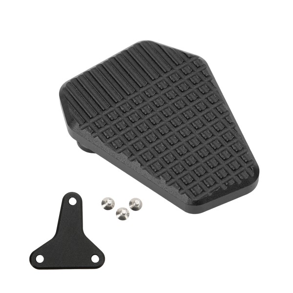 Motorcykel Bagbremse Forlænger Peg Aluminium Legering Forboret Udskiftning til S1000XR 2020+ (Sort)