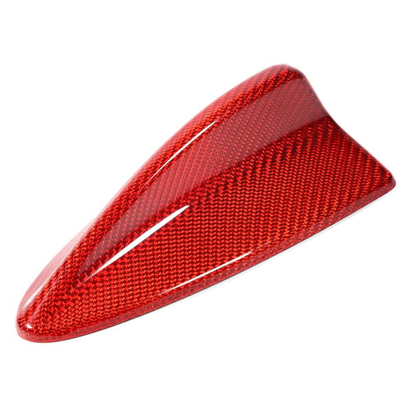 Antennskydd i kolfiber till BMW E90 2004-2012 Röd