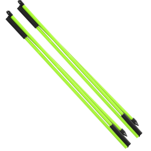 3-fold golfindikator pind retningsindikator Auxiliary Trainer Golfudstyr Tilbehør Grøn