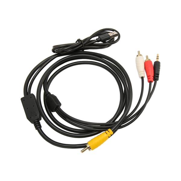 Digital SPDIF koaksial til analog RCA-kabel Profesjonell plug and play digital til analog 3,5 mm lyd koaksialomformer