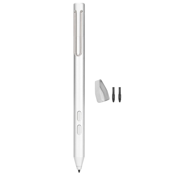 Stylus Penn Sensitiv Respons Liten Bærbar Pålitelig Touch Penner for Nettbrett PC Laptops Sølv
