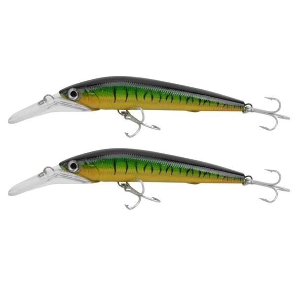2st plast konstgjord simulering djupdykning Minnow lockbete fisketillbehör2#