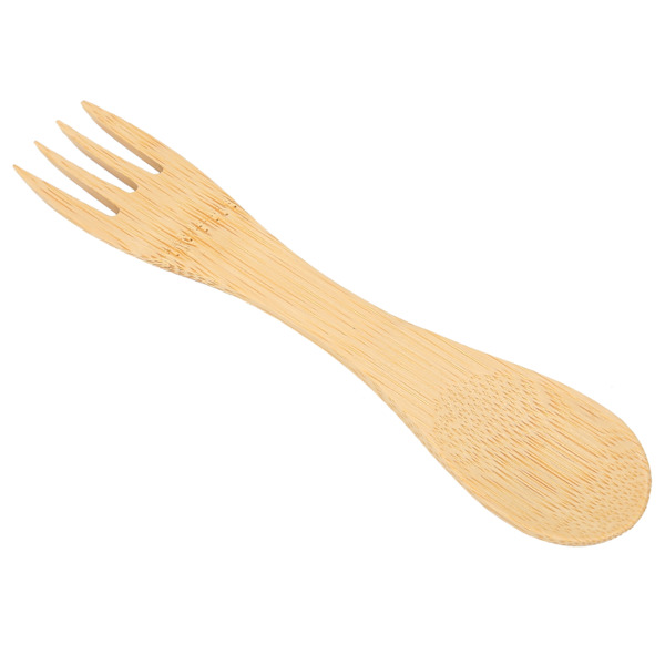 2 i 1 køkkenredskaber varmebestandig ske gaffel intergrade redskab til hjem restaurant16.8x3x2.8cm