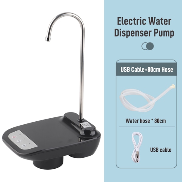 Elektrisk Vanddispenser Hjemmekontor Multifunktionel USB Tryk Vanddispenser