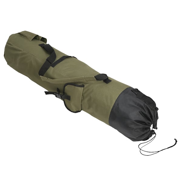 Multifunktionell fiskespö Rulleförvaringsväska Case Organizer(militärgrön)