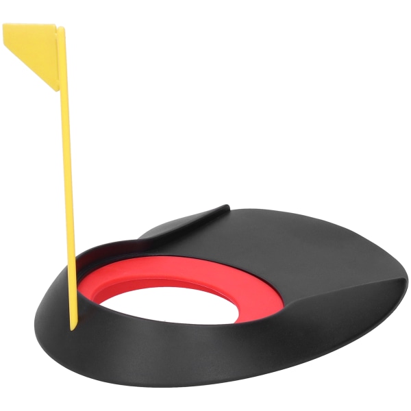 Golf Practice Putting Cup Træningshjælpemidler Indendørs Putter Regulation Cup med hul og flag