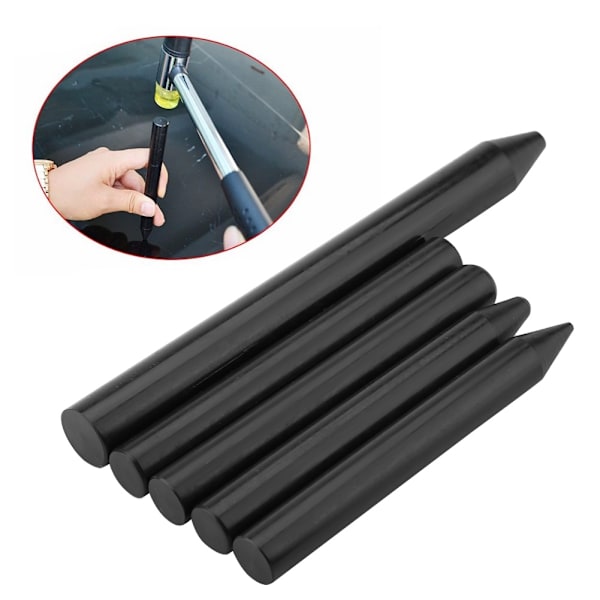 5 stk. Sorte Nylon Tap Down Knock Pen Bulkdannelse Reparationsværktøj