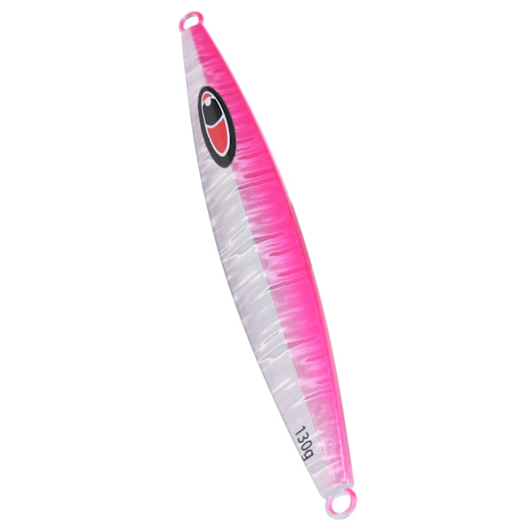 Luminous Lures Nopeasti uppoavat rautalevykalastusuistimet 3D Eyes Syötti Syvänmeren kalastukseenPink