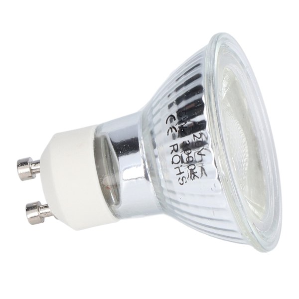 GU10 LED-lamppu 5W COB, Kirkkaus säädettävissä, Spottilamppu Makuuhuoneeseen, Toimistoon, 220V, Lämmin Valkoinen Valo 3000K