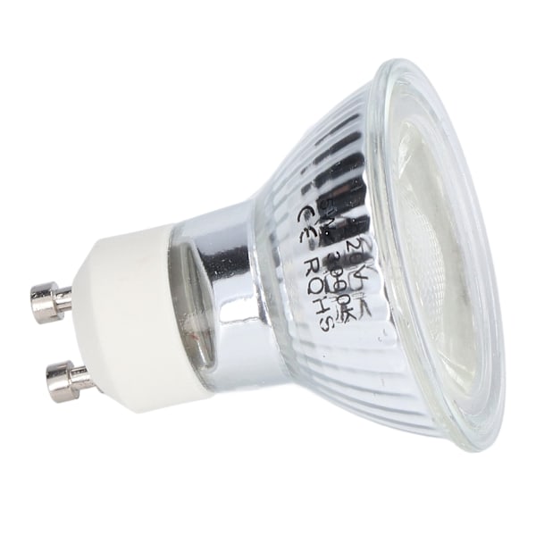 GU10 Lyspære 5W LED COB Lampe Pære Justerbar Lysstyrke Spotlys Pære til Soveværelse Kontor 220V Varmt Hvidt Lys 3000K