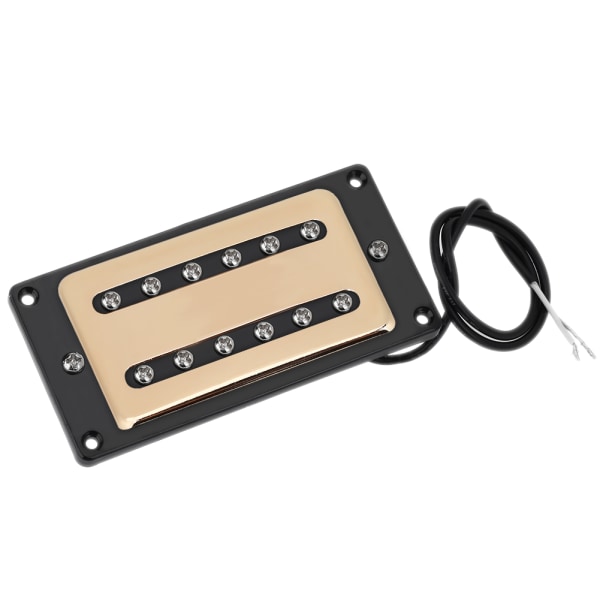 To spor metall gitar pickup veske Messing Humbucker deksel for elektriske gitarer Golden