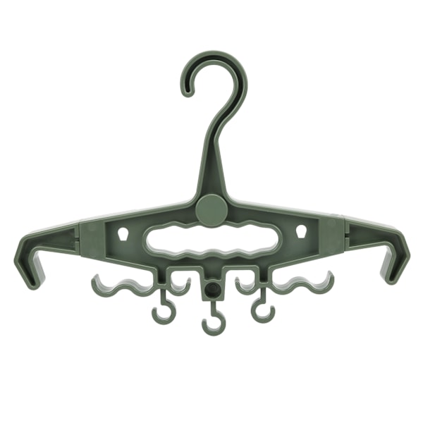 Industriell plasthängare Heavy Duty Multipurpose Gear Hanger Avtagbar Utomhus Hunting Green