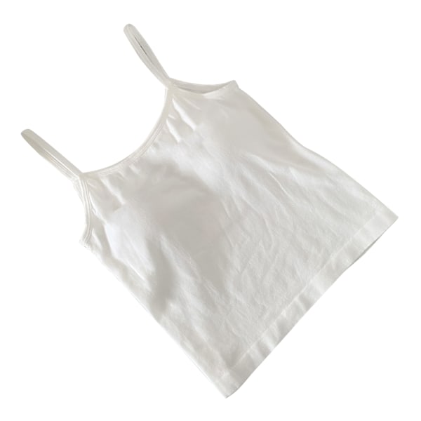 Dame Tanktop Stilful Spaghettirem Slim Fit Blød Let Åndbar Ærmeløs Camisole til Fest Udendørs Hvid Fri Størrelse til 40kg-70kg