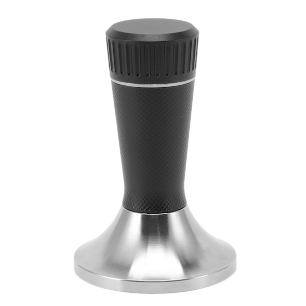 Kaffe Tamper Omrörare Set Rostfritt Stål 2 i 1 58,3 mm Kaffe Tamper Distributionsnål för Kök Svart