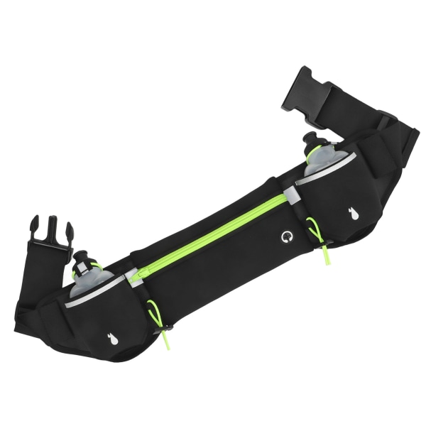 Outdoor Sports Waist Pack Juoksu Fanny Pack Juoksuvyö Miesten Naisten Puhelin Vesipullo Vyötärölaukku Lenkkeily Pyöräily Pyöräily Vihreä