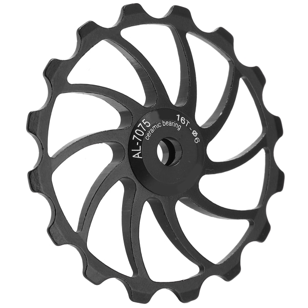 MEIJUN 16T cykelbagskifter MTB landevejscykler Keramisk lejeskive Styrehjulsdele Sort