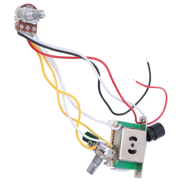 Gitarr Kablage Elektronik Kit 500K Potentiometer Musikinstrument Tillbehör