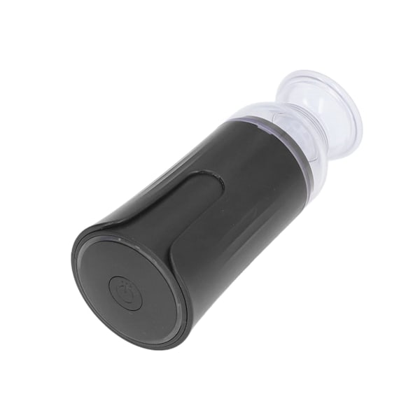 Vakuumforsegler Mini Bærbar Hjemmekøkken Håndholdt USB Elektrisk Fødevare Vakuumforsegler med 5 Sous Vide Poser Sort