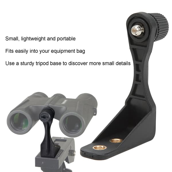 Stabil Binokulær Tripod Adapter Mount til Fuglekiggeri