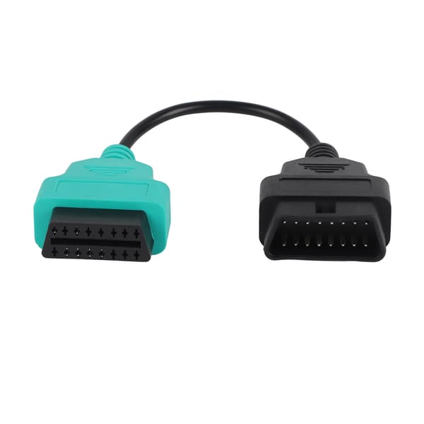 Grøn ABS OBD2 Diagnostisk Kabel Servostyring Scanner Erstatning til Fiat ECU Scan Tool