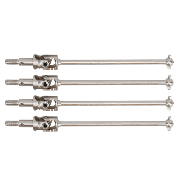 4 kpl universal teräksinen kääntöakseli RC lisävaruste sopii HSP 94111 1/10 RC CarSilver