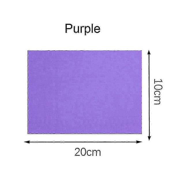 Dunjakke-lapper - 13 farver selvklæbende vaskbart reparationssæt Purple