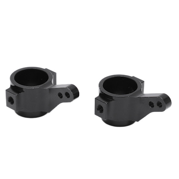 2 stk. Styrekopper Aluminium Legering RC Bil Erstatningsdeler Tilbehør for TAMIYA CC01 Svart