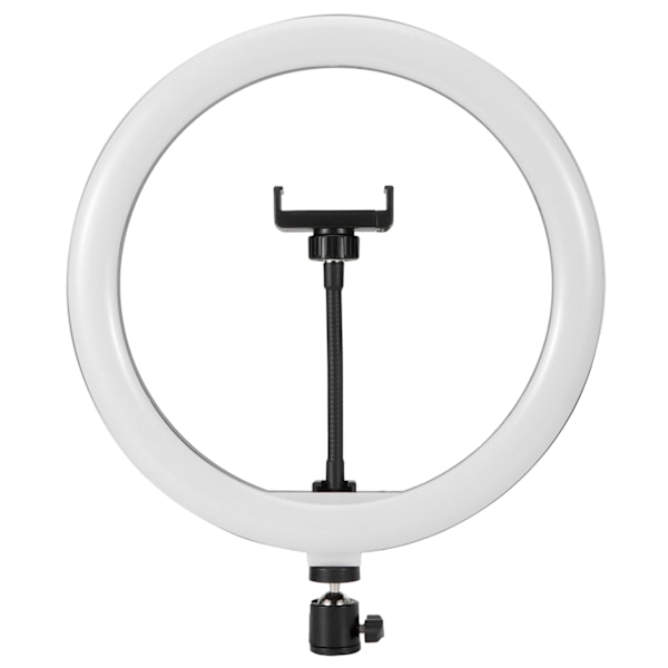 30cm Ringlampe 3000-7500K Justerbar LED Selfie Fyldlys RGB Farvet Lampe til Fotografering