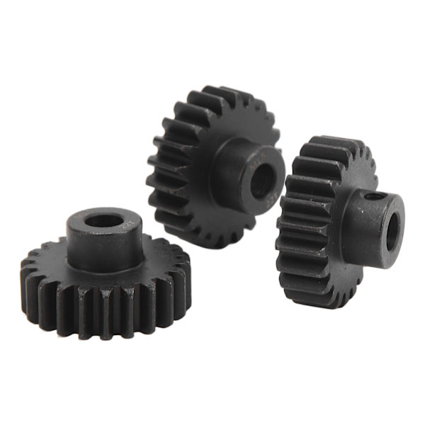 3kpl Teräs M1.5 Hammaspyöräsarja 8mm Moottorin Hammaspyörä M5 Ruuvilla 1/5 1/8 1/10 RC-autolle 22T