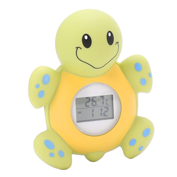Baby Bad Termometer Smart Cartoon Söt Sköldpadda Badrum Multifunktionell Vatten Termometer