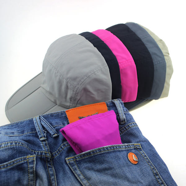 Folding Sun Basebal Quick Dry Visir Outdoor Fishing Hat Men Women Sports Baseball