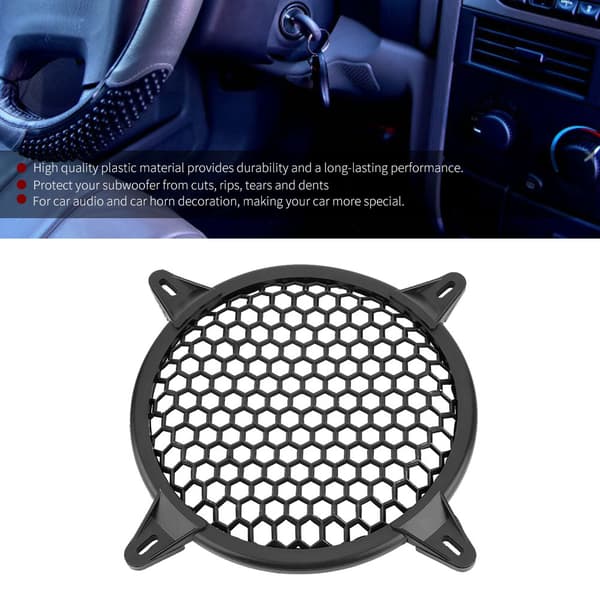 6 tommer bilstereo plastiknetdæksel woofer højttalerbeskyttelse