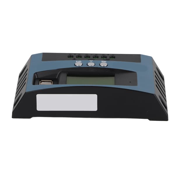 Solar ladecontroller 12V 24V Intelligent identifikation MPPT opladning LCD-display solpanel ladecontroller 50A (20A afladning)