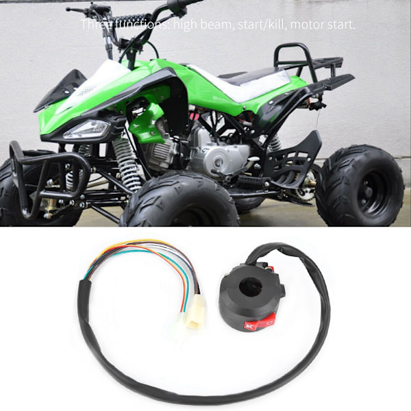 Motorsykkel Venstre Styrespak Start Kill ON Av Lysbryter for 50cC 110cc ATV Quad