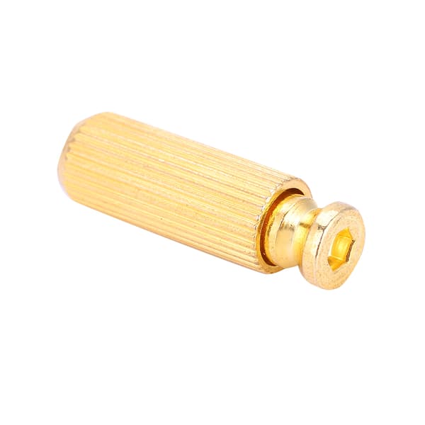 2 st 8 mm justerbara elgitarr Tremolo Stall Studs & Ankare för Floyd Rose (Guld)