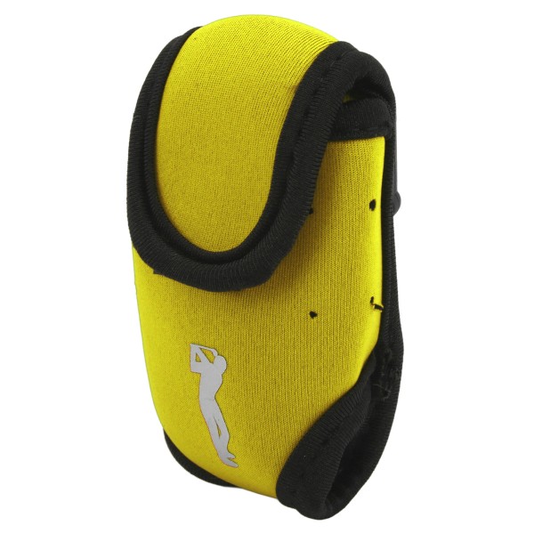 Miniball midjeveske Elastisk slitasjebestandig Fasjonabel, beskyttende ball midjepose for golfspiller Gul
