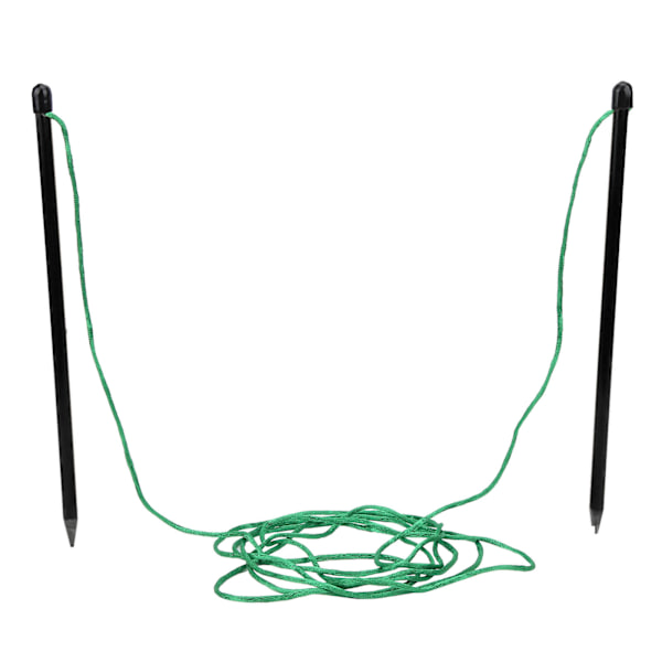 Golf Alignment Sticks Lasikuitukeinu Putting String Tapit Suunta Harjoitus Apuvälineet Musta