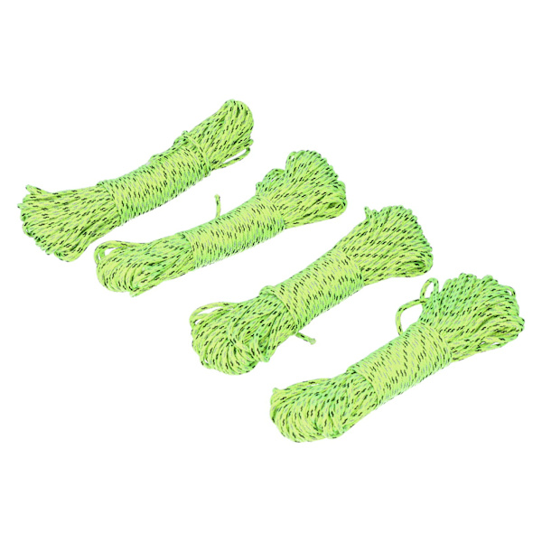 4st 20M utomhuscamping tältrep Luminous Paracord lanyard Gear kapellrep för vandring