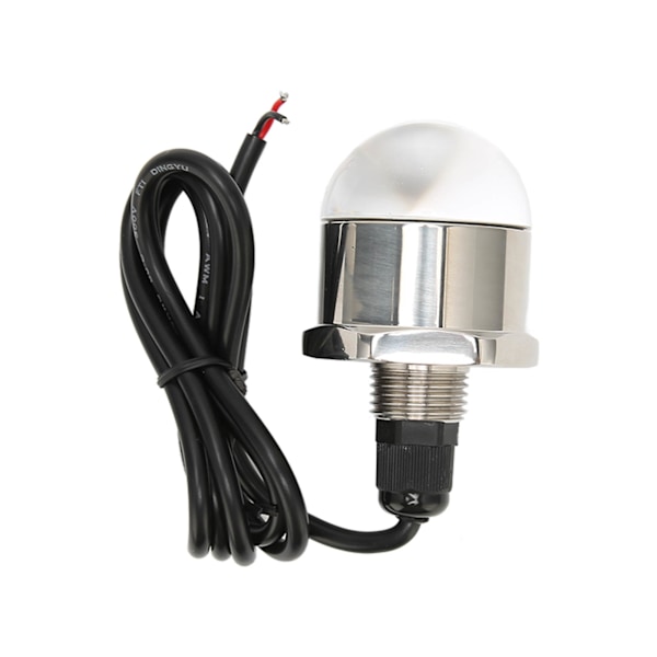 Avløpskontakt LED-lys IP68 Vanntett 1/2in NPT Undervannslampe Universell for Yacht Skip