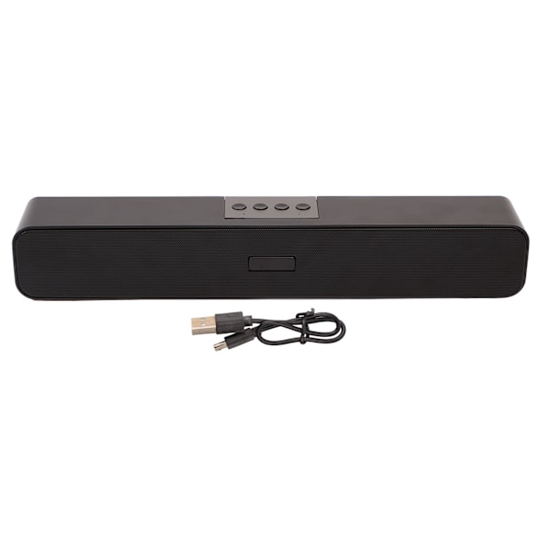 Trådløs Bluetooth Soundbar 5 afspilningstilstande Støjreduktion Surround Sound 1200mAh Bluetooth 5.0 Bar højttaler