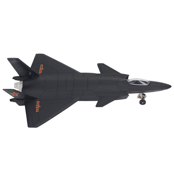 Dra tillbaka stridsflygplan leksak barn legering ljud ljus diecast flygplan modell leksak dekoration samling svart