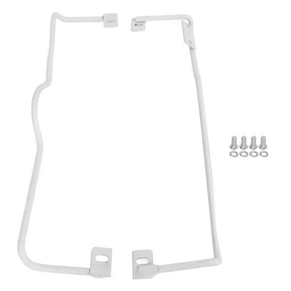 Rustfritt stål Balanse sykkelbeskyttelsesramme Selvbalanserende scooter chassis beskyttelsesramme for Xiaomi Ninebot White