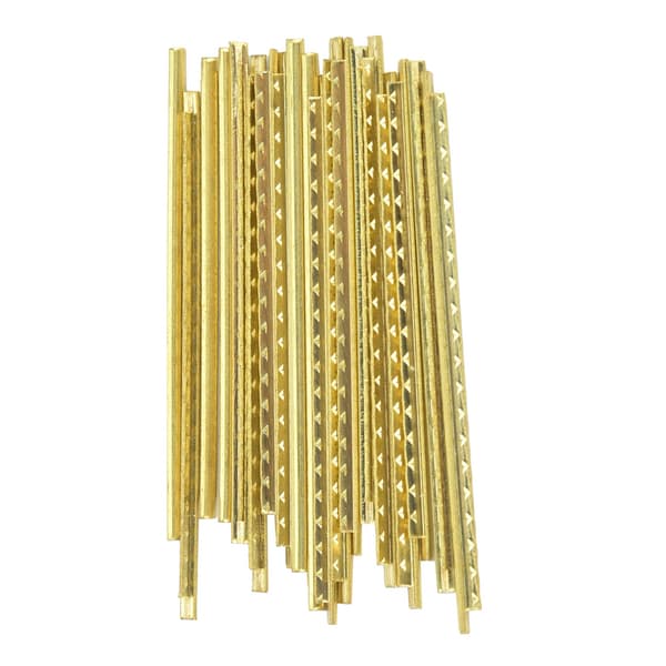 19 st/set 39\" Klassisk Akustisk Gitarr Greppbräda Mässing Bandtråd Bredd 2.2mm