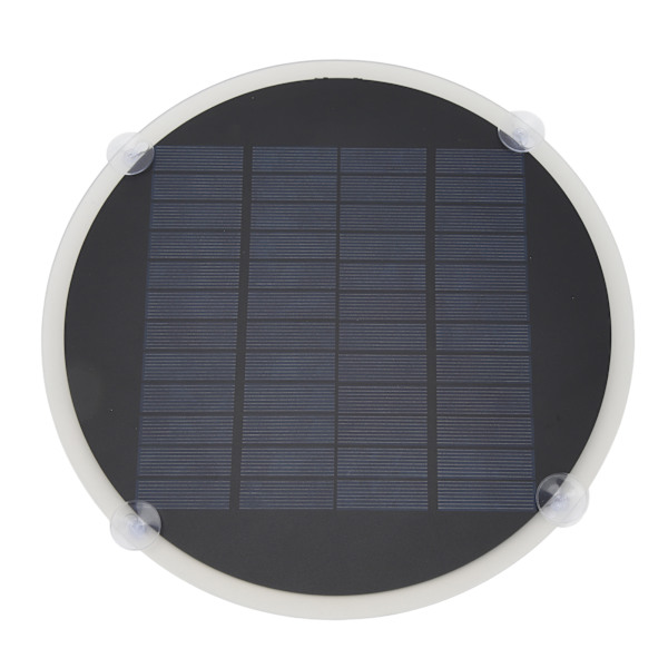 Pyöreä aurinkokennopaneeli Mini monokristallinen epoksilevy Korkea muuntoteho 20W 12V auton akun lataukseen ja sytytykseen
