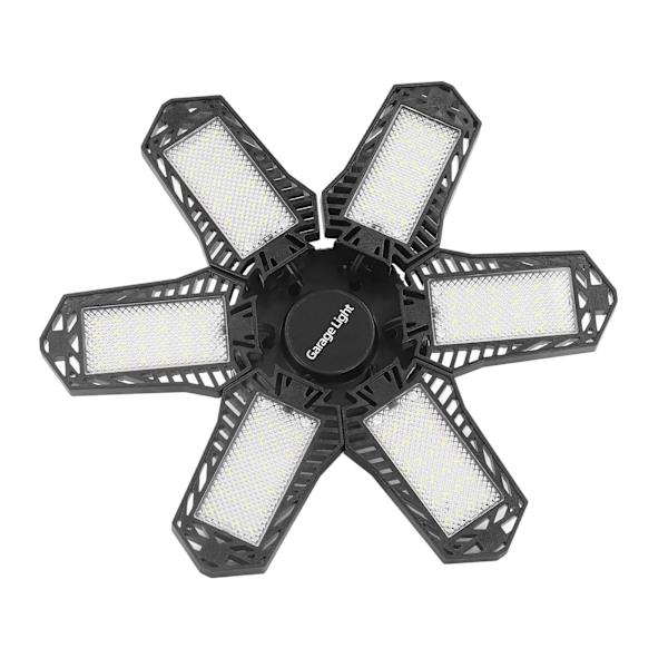 LED-tallivalo 1800LM 24W 6-lehtinen taitettava hyvä lämmönpoisto LED-varastovalo 85-265V